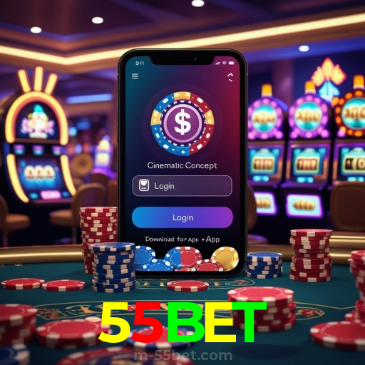 Download do app 55BET: iOS/Android, PIX e cashout rápido